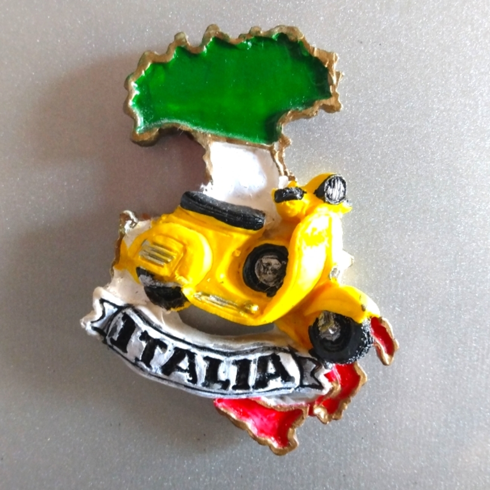 3/$10 🌟 Italy Italian Italia Vespa Scooter Refrigerator/ Office Magnet